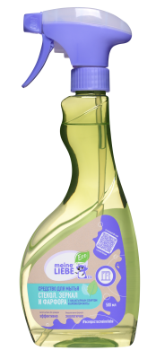 MEINE LIEBE Glass, mirror and porcelain cleaner with ammonia and mint flavor
